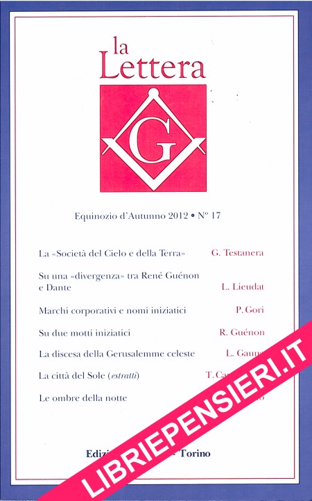 La Lettera G n. 17